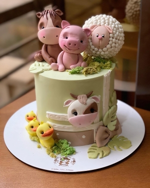 کیک حیوانات
